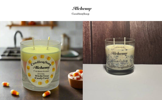 scented soy wax candle