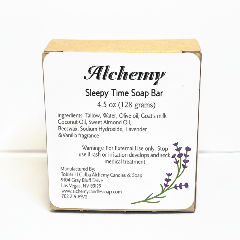 Sleepy Time Soap