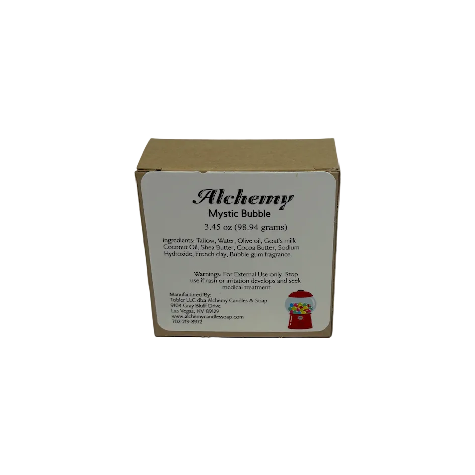 Box of Alchemy Mystic Bubble on a white background