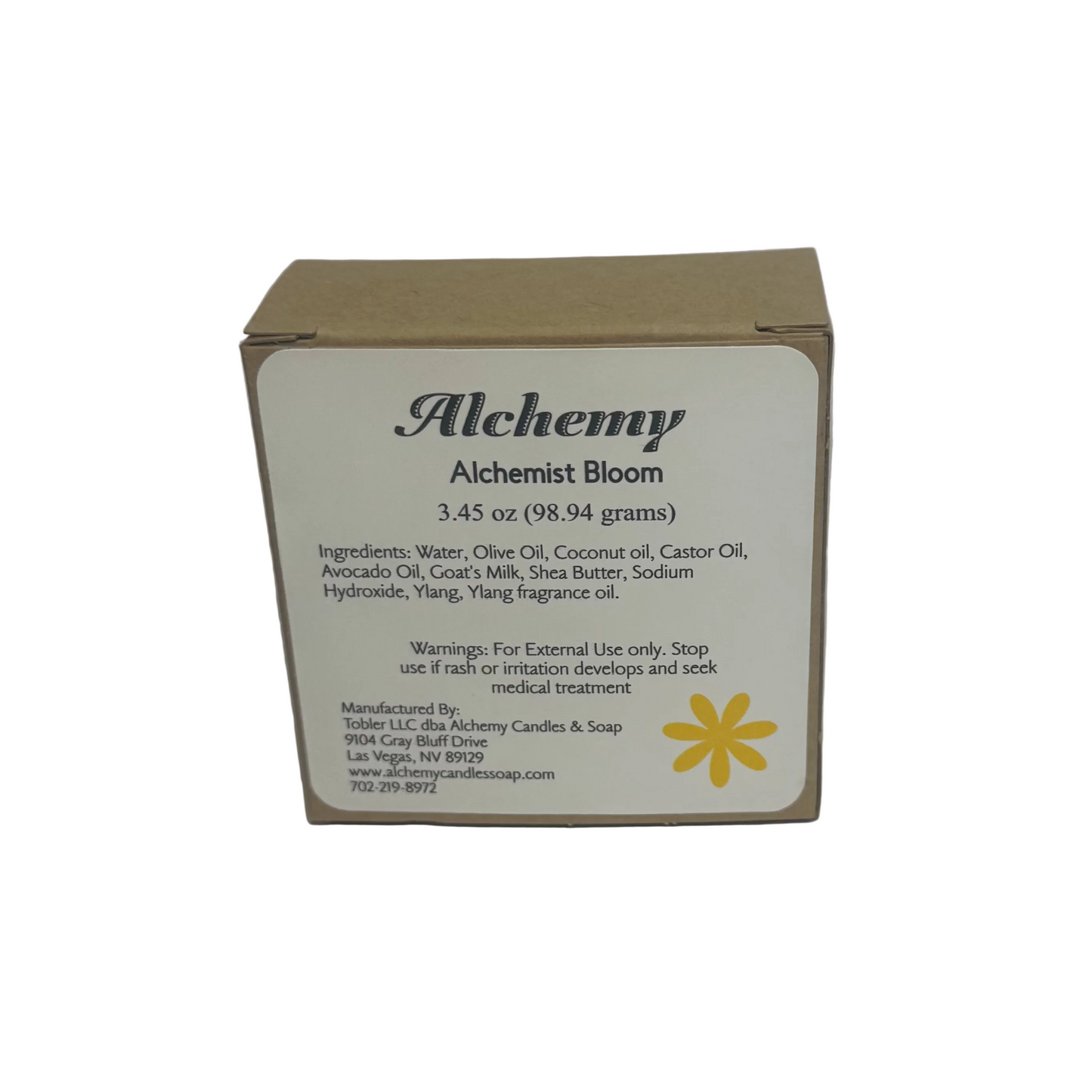 Alchemist's Bloom-Goat's Milk Shampoo Bar