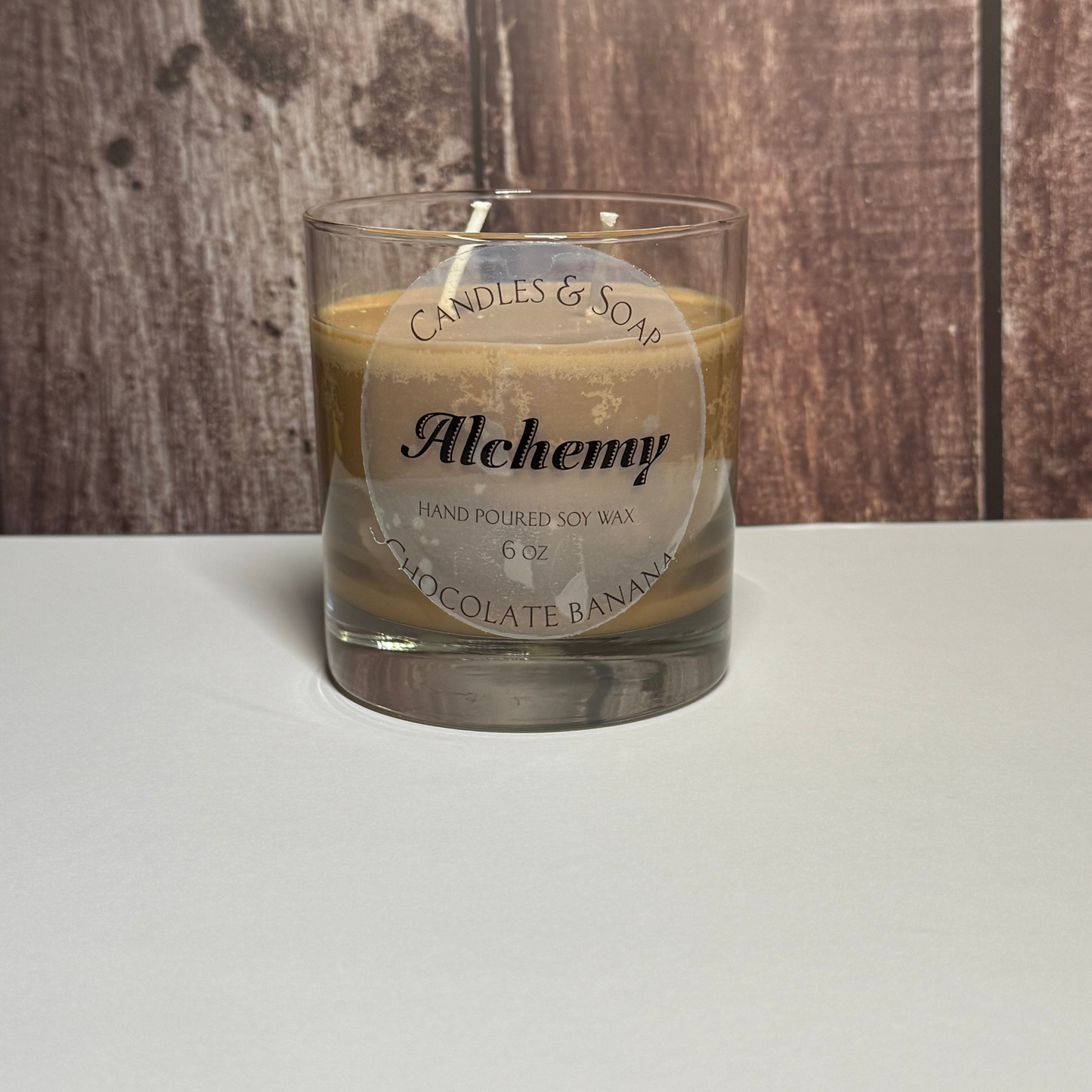 Chocolate-Banana Soy Wax Candle