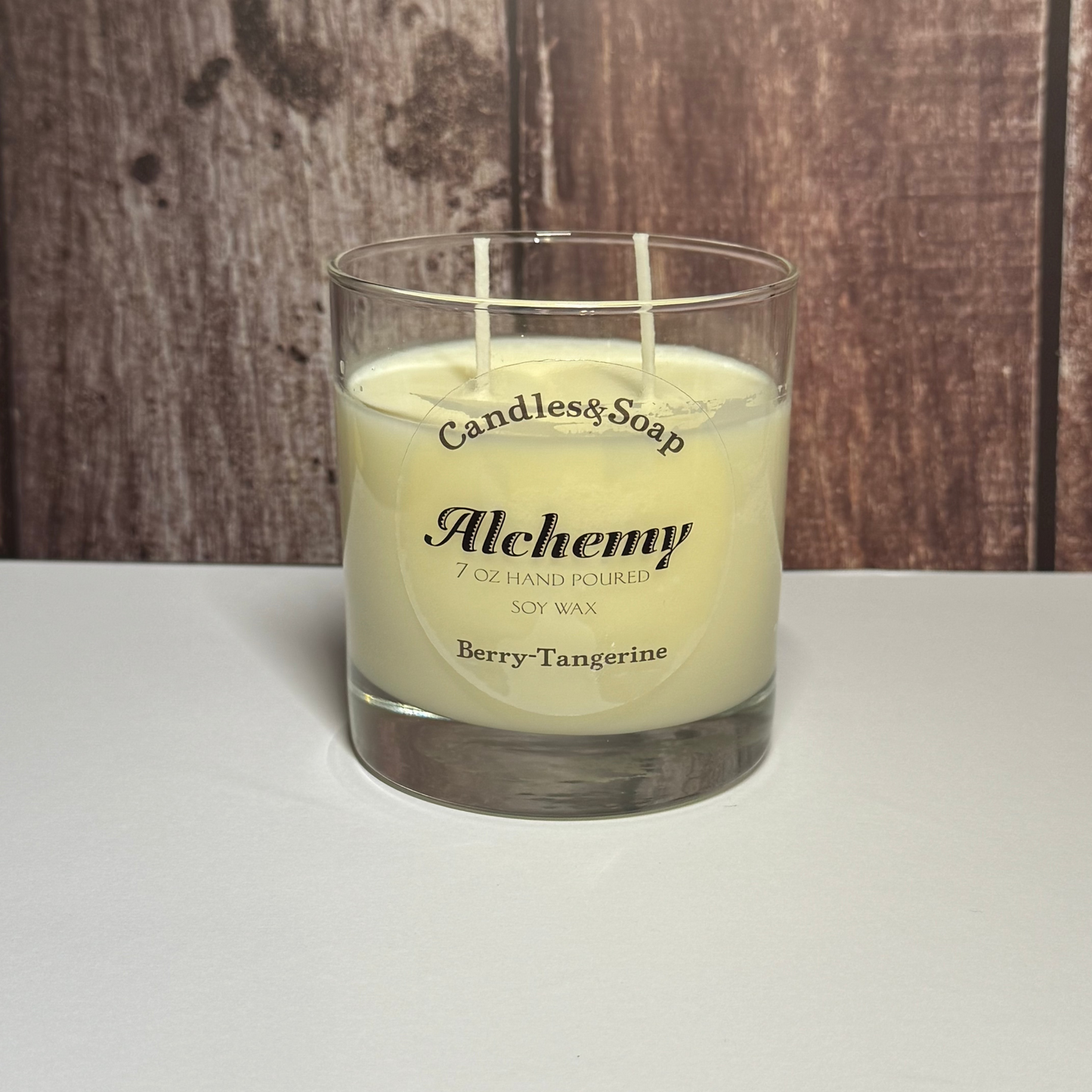 Berry-Tangerine Soy Wax Candle