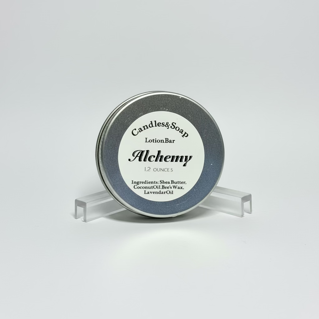 Lavender Scented All Natural Lotion Bar