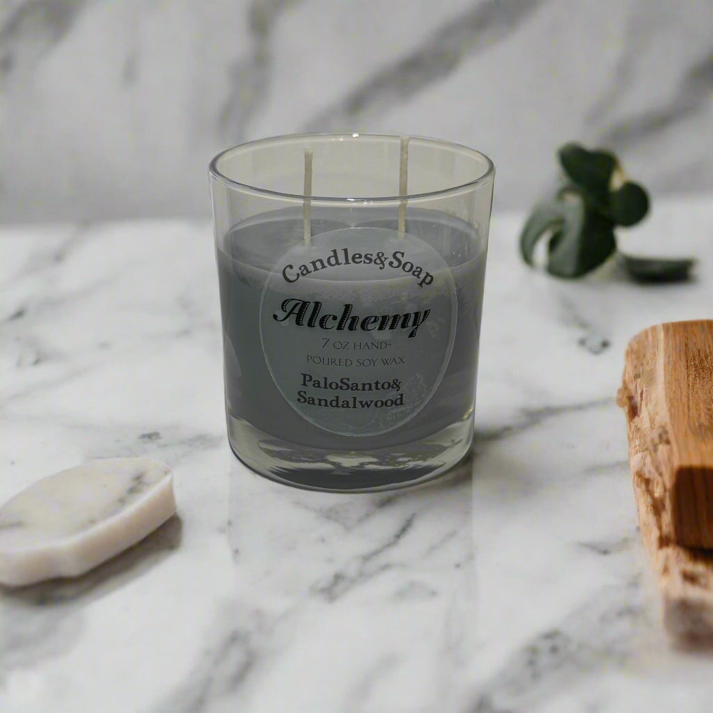 Palo Santo & Sandalwood Soy Wax Candle