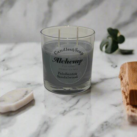 Palo Santo & Sandalwood Soy Wax Candle