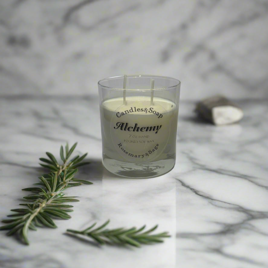 Rosemary & Sage Soy Wax Candle