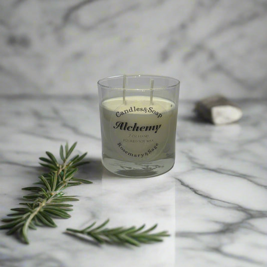 Rosemary & Sage Soy Wax Candle