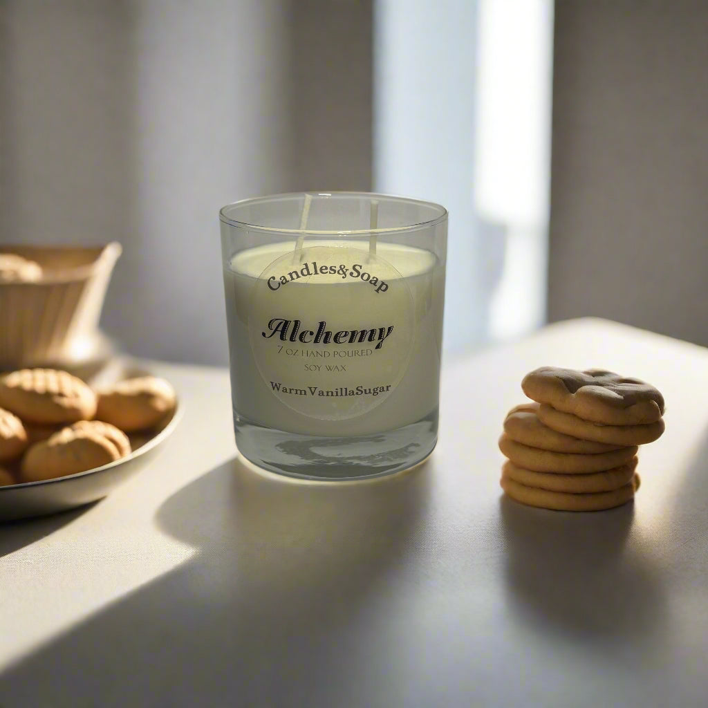 Warm Vanilla Sugar Soy Wax Candle