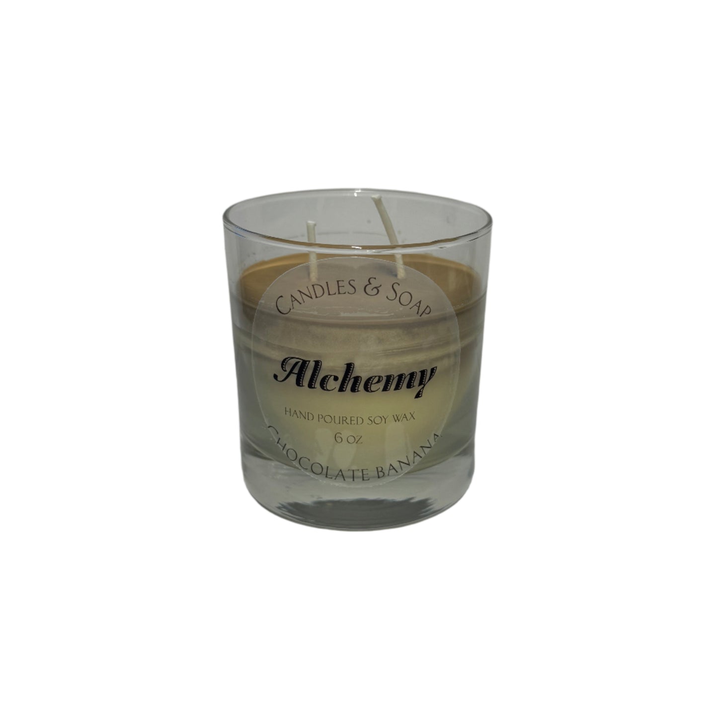 Chocolate-Banana Soy Wax Candle