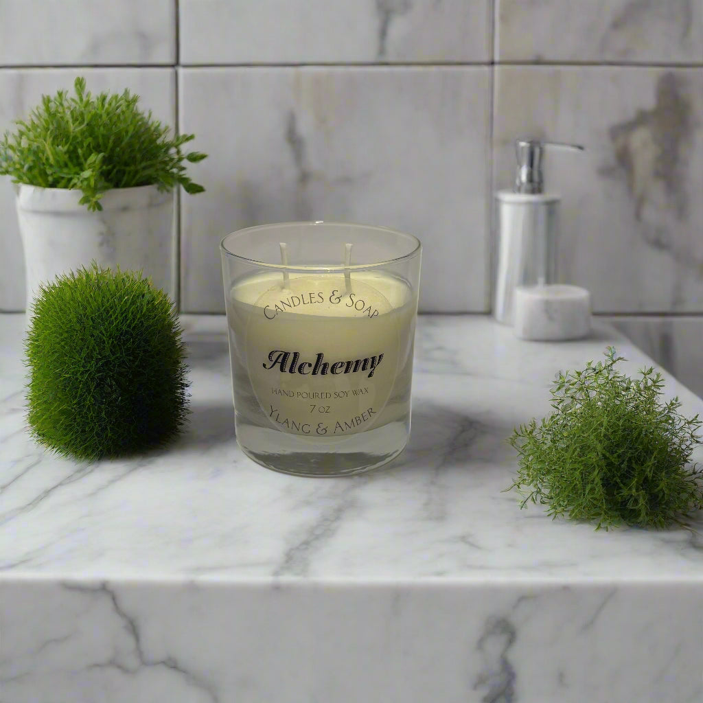 Ylang & Amber Soy Candle