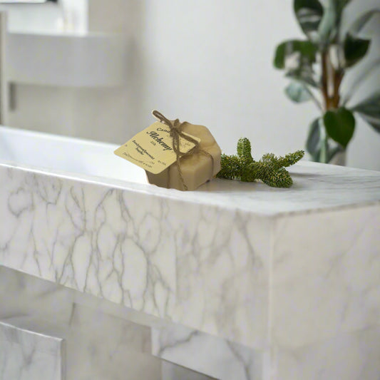 Eucalyptus & Spearmint Goat's Milk and Honey Soap travel size