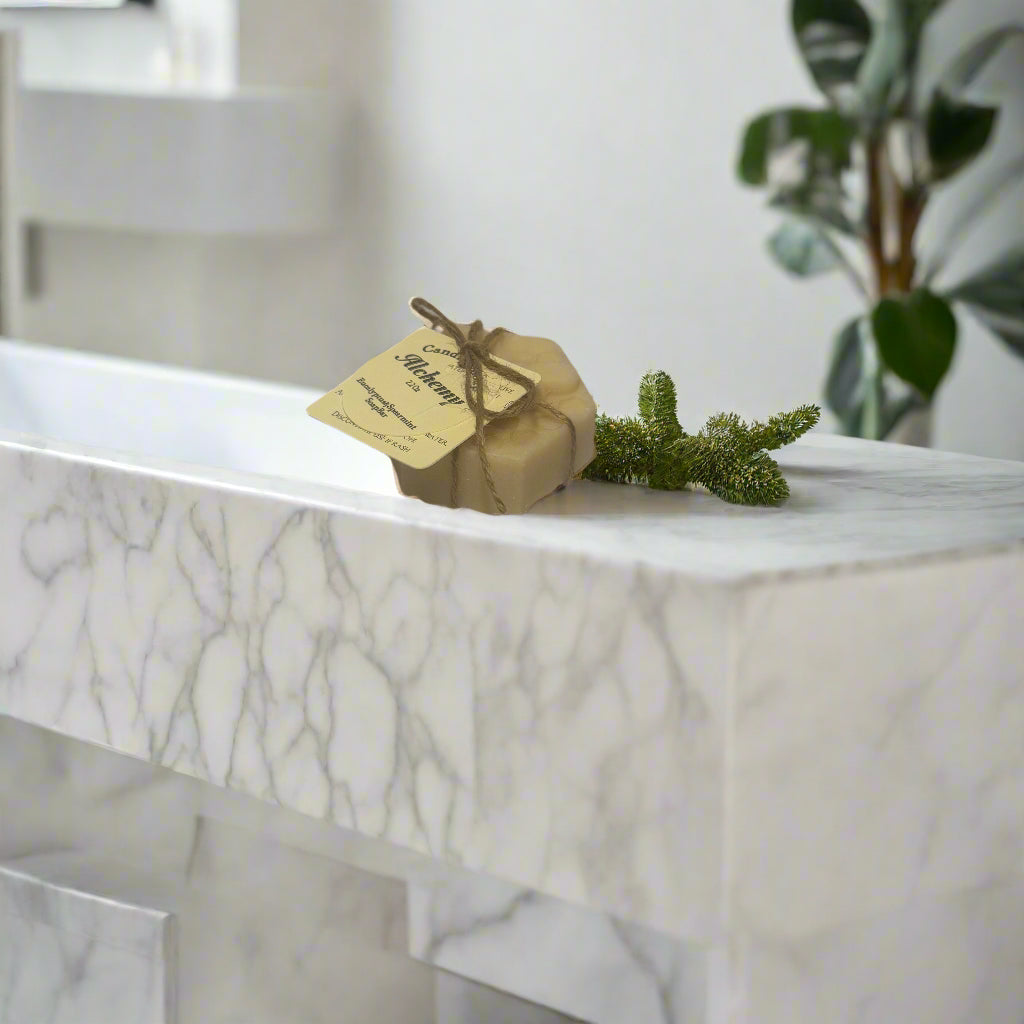 Eucalyptus & Spearmint Goat's Milk and Honey Soap travel size