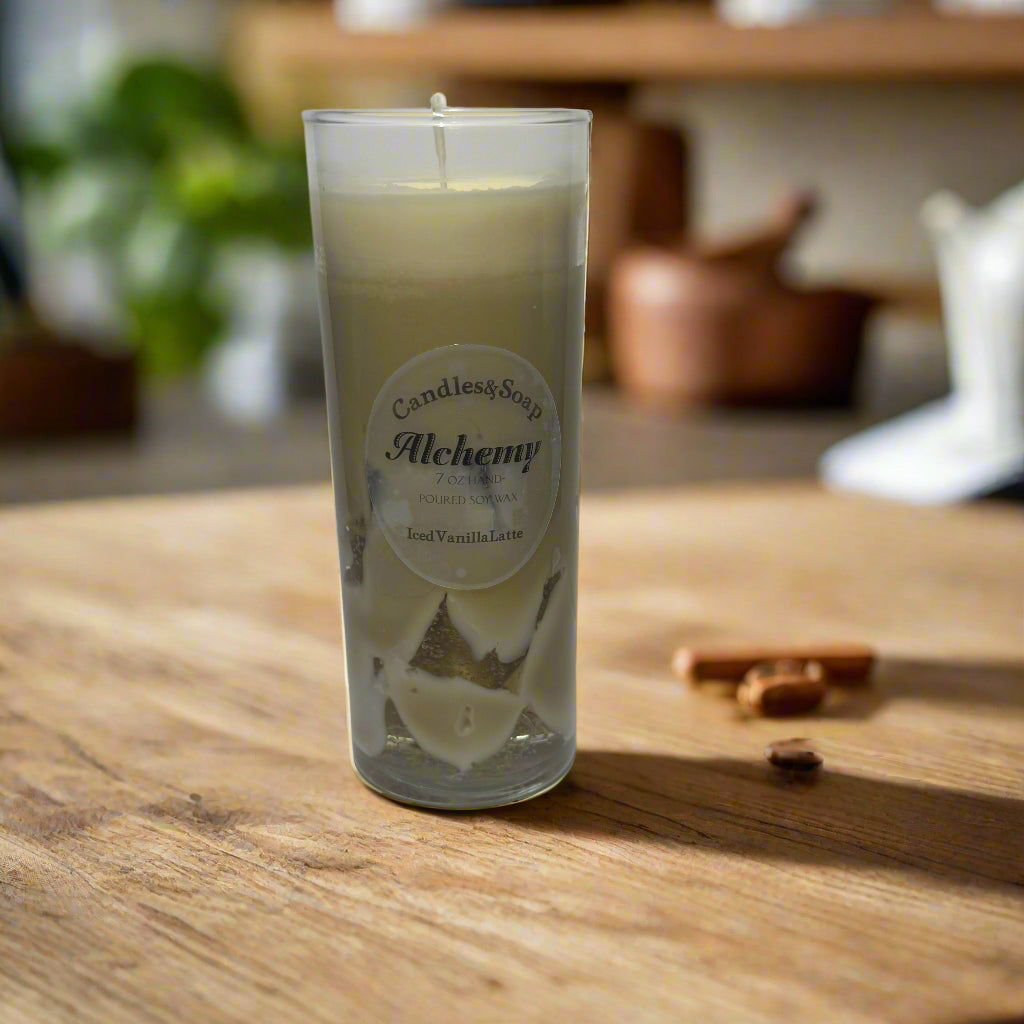 Iced Vanilla Latte Coffee Candle