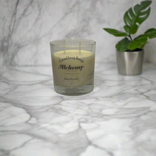 Baby Powder Scented Soy Wax Candle