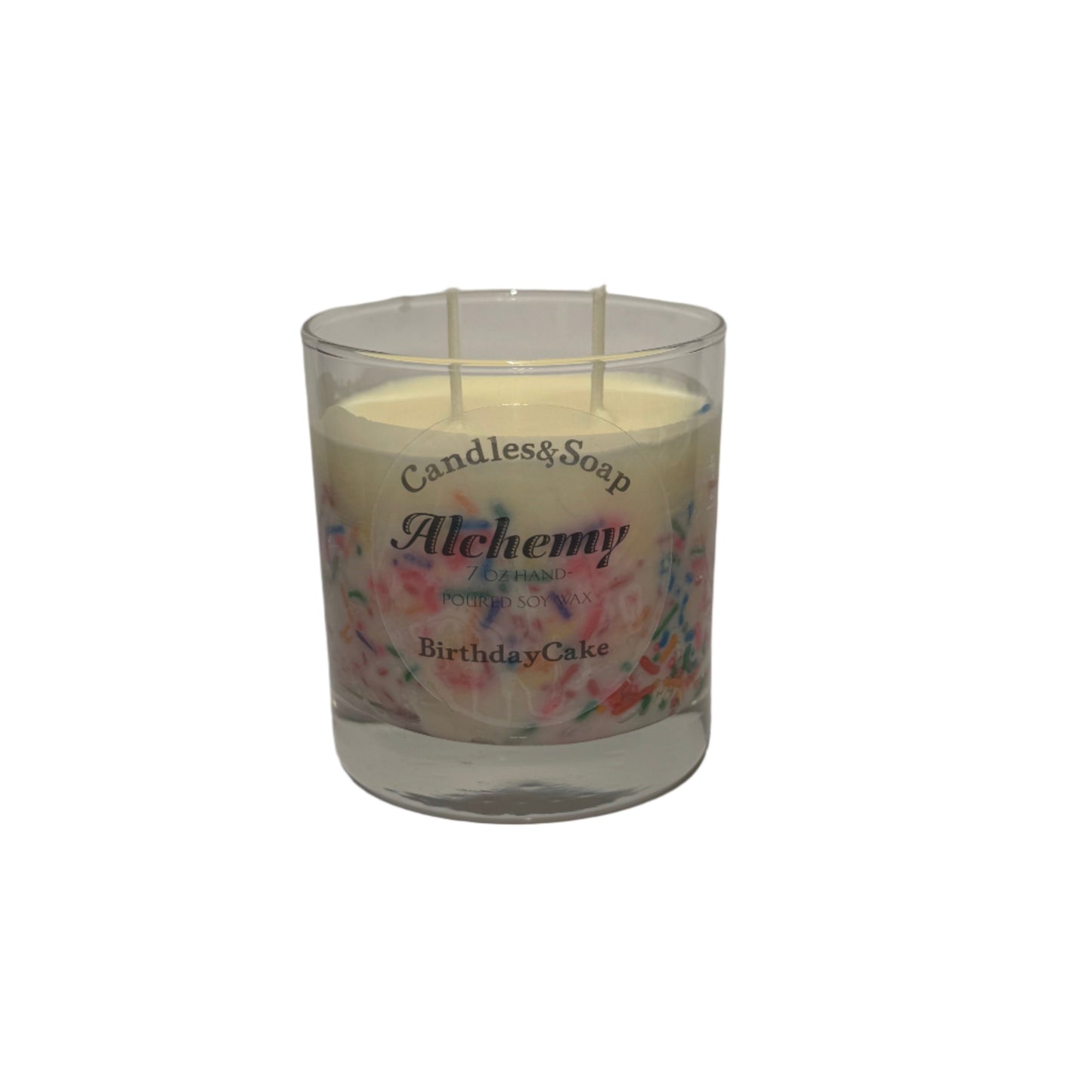 Birthday Cake Scented Soy Wax Candle