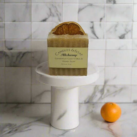 Grapefruit Goat's Milk & Honey Soap