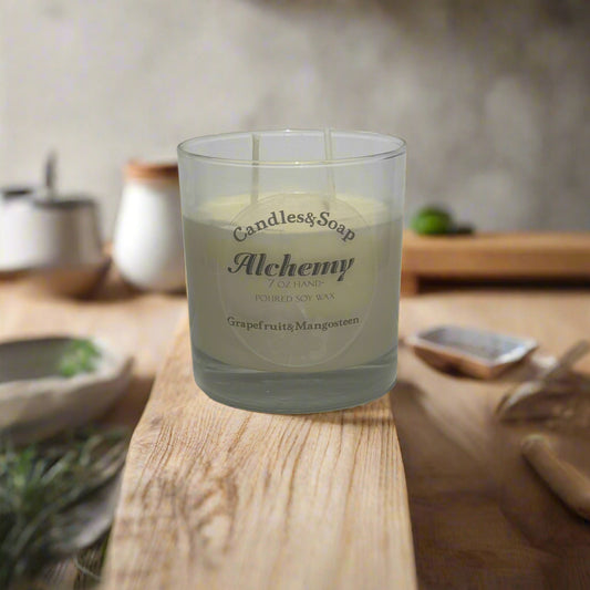 Grapefruit & Mangosteen Soy Wax Candle