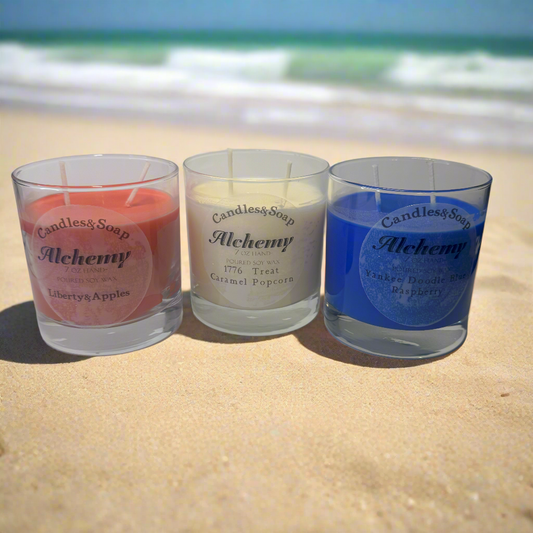 Stars, Stripes & Scents Patriotic Candle Trio