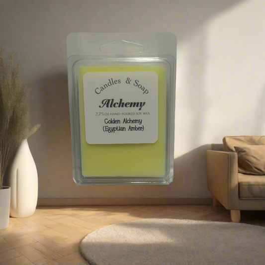 Golden Alchemy -Egyptian Amber Wax Melt