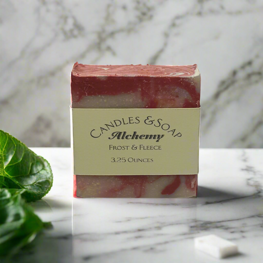 Frost & Fleece- Peppermint Goat's Milk Soap