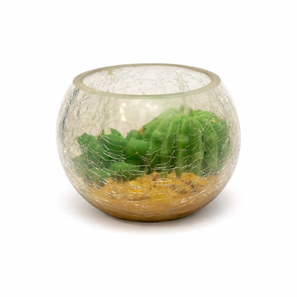 Cactus Flower & Jade Candle