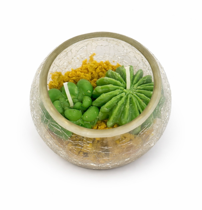 Cactus Flower & Jade Candle