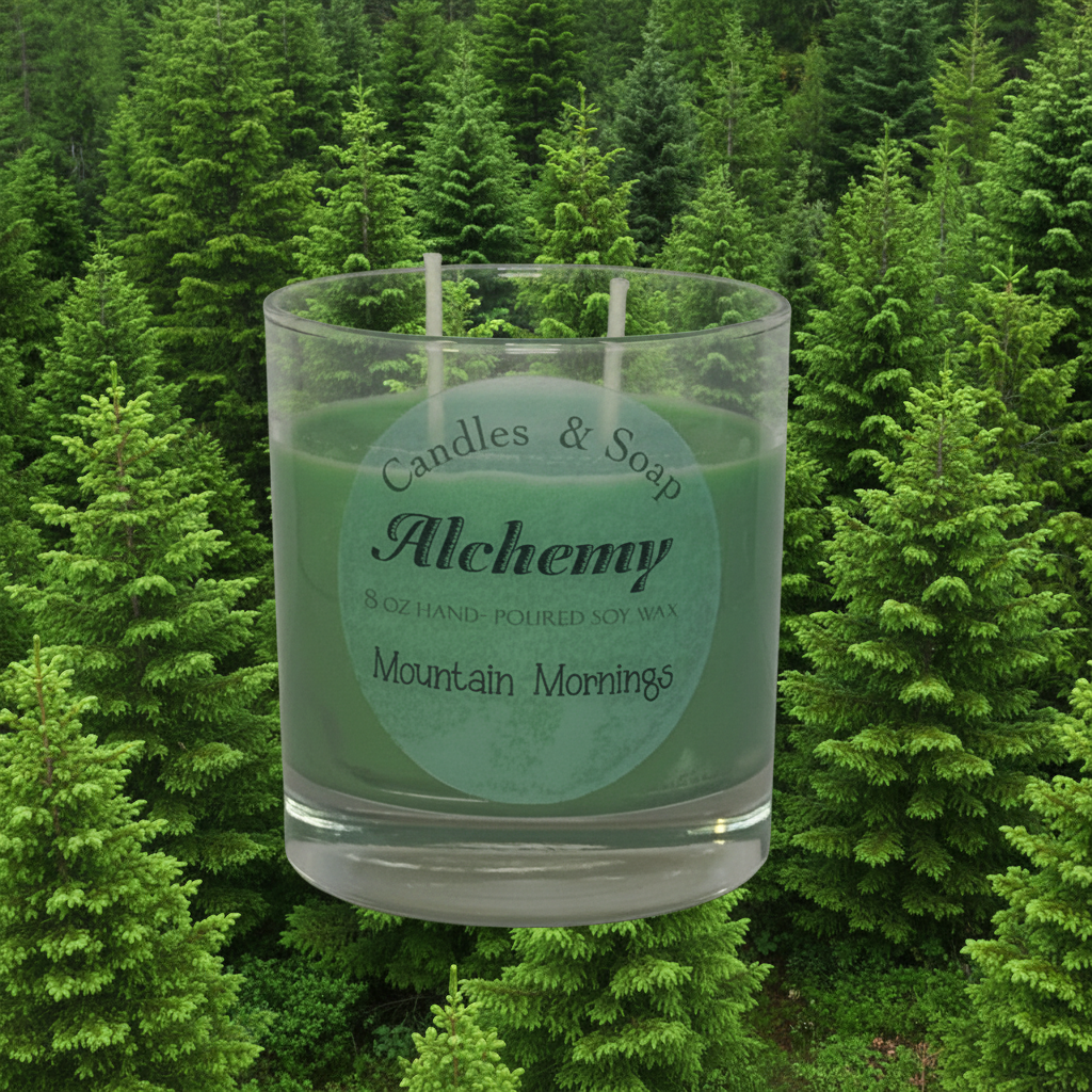 Mountain Mornings Soy WaX Candle