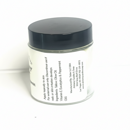 Eucalyptus & Peppermint Tallow -2 ounces