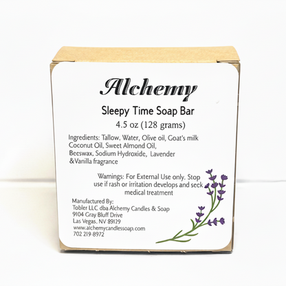 Sleepy Time Soap