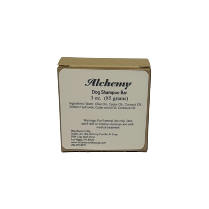 Dog Shampoo Bar