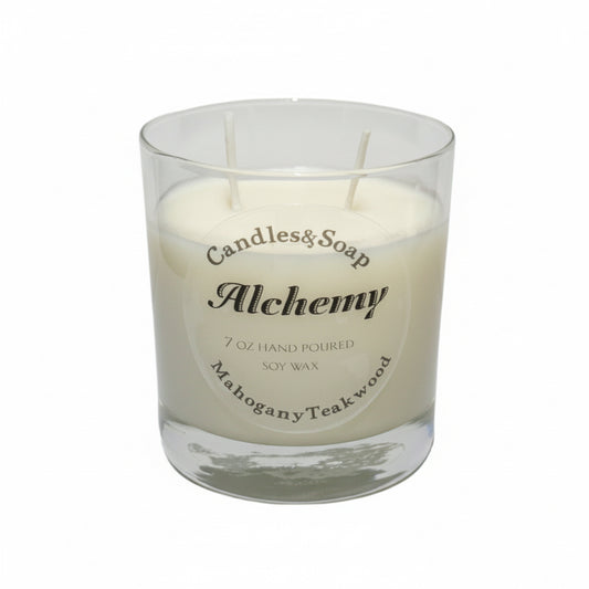 Mahogany Teakwood Soy Candle