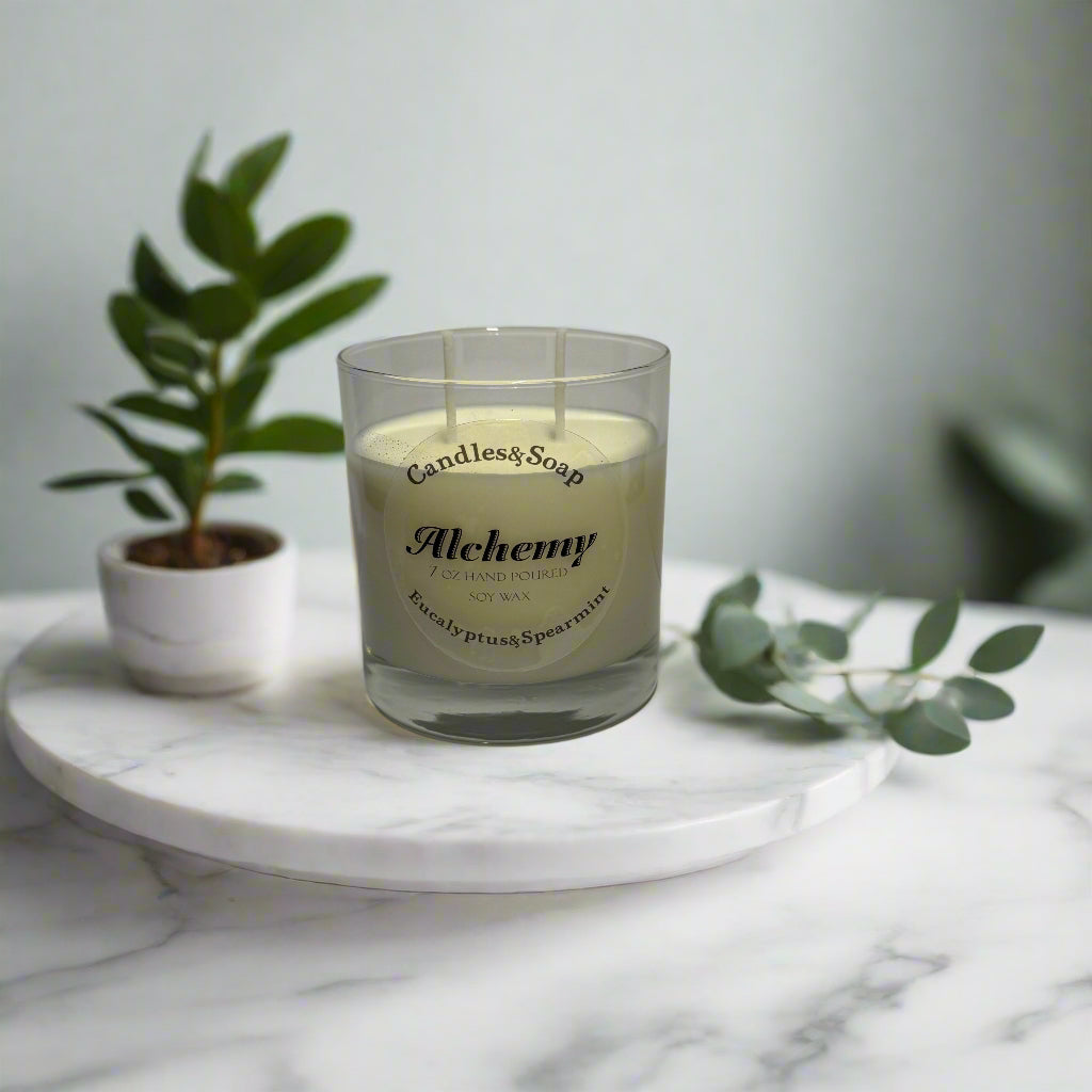 Eucalyptus & Spearmint Soy Wax Candle