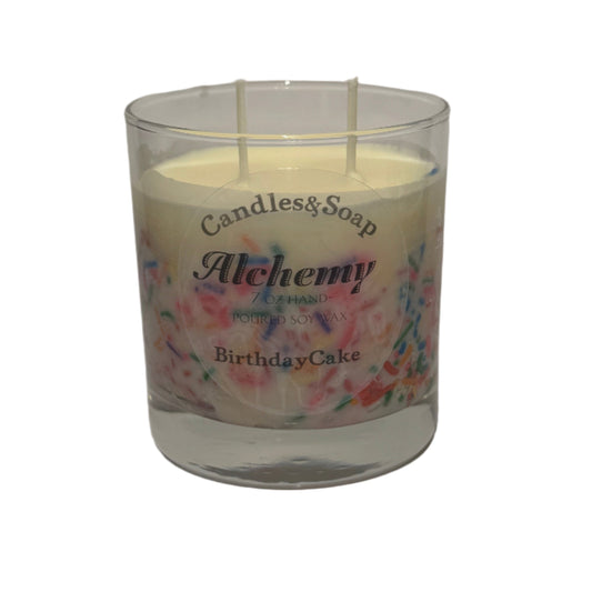 Birthday Cake Scented Soy Wax Candle
