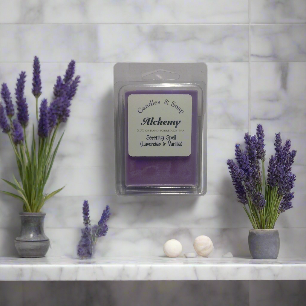 Soy Wax Melt (Lavender & Vanilla) - Serenity Spell