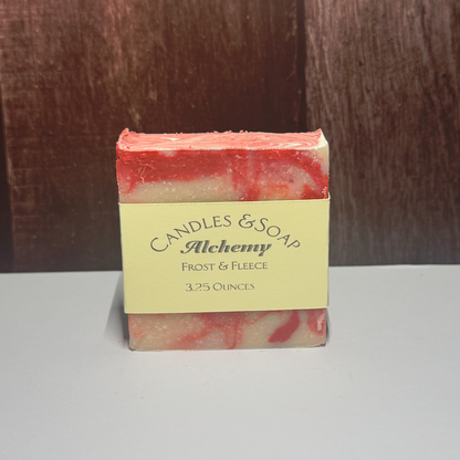 Frost & Fleece- Peppermint Goat's Milk Soap